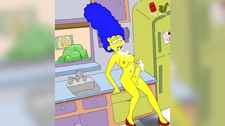 The Simpsons - Futa Marge - Sex Cartoon Hentai Futa Scene P75