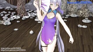 【R18-MMD】VOCALOID 洛天依 LUO TIANYI 旗袍