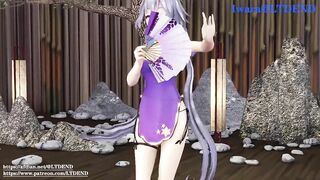 【R18-MMD】VOCALOID 洛天依 LUO TIANYI 旗袍