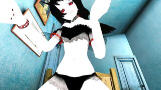 Virtual POV Anime Lap Dance in Bedroom