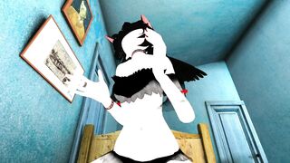 Virtual POV Anime Lap Dance in Bedroom