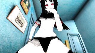 Virtual POV Anime Lap Dance in Bedroom