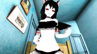 Virtual POV Anime Lap Dance in Bedroom