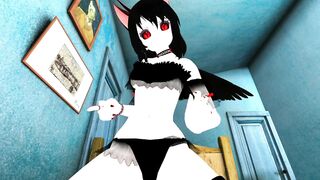 Virtual POV Anime Lap Dance in Bedroom