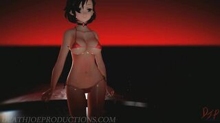 MMD SFW Mitsu Sexy Red - Pjanoo 1086