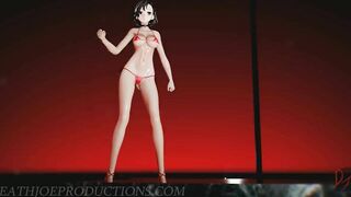 MMD SFW Mitsu Sexy Red - Pjanoo 1086