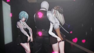 Hentai Mmd - メルラ_メルケのご奉仕ックス_sex音強調_60fps (lovemax)