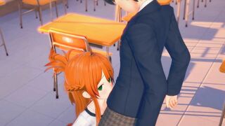 CHIKA RUDA - Handjob, Blowjob, Swallow (KOIKATU/KOIKATSU/コイカツ！)