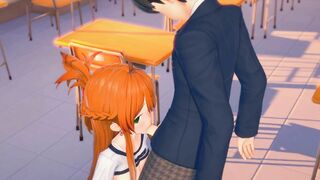 CHIKA RUDA - Handjob, Blowjob, Swallow (KOIKATU/KOIKATSU/コイカツ！)