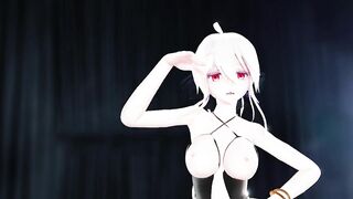 R-18 MMD】LEWD-VOCALOID LUO TIANYI 半透旗袍弱音 Snapping