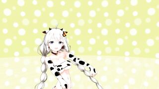 Hentai MMD - Shake_It_Off 乳牛裝 (Hazy)