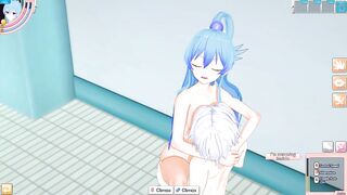 Koikatsu 3D Hentai Game - Aqua (Konosuba) 3