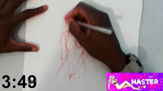 Quick Sketches:sexy Britney Amber Fan Art Speed Drawing