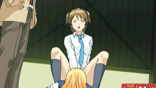 Futanari College Students Fucking at Academy | Uncensored Hentai