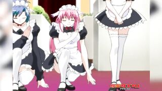 Kosuke Fucks 3 Maid Goddesses In Every Naughty Way Possible