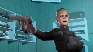 Cassie cage having fun