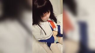 Kigurumi Aoi viberating 1