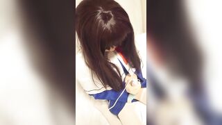 Kigurumi Aoi viberating 1