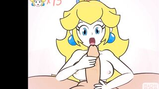 Super Smash Girls Titfuck - Princess Peach by PeachyPop34