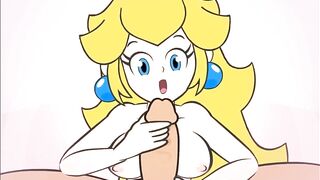 Super Smash Girls Titfuck - Princess Peach by PeachyPop34