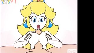 Super Smash Girls Titfuck - Princess Peach by PeachyPop34