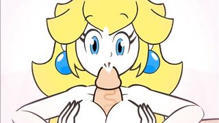 Super Smash Girls Titfuck - Princess Peach by PeachyPop34