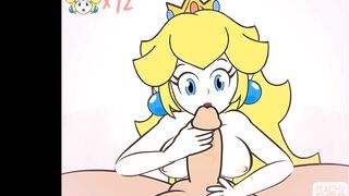 Super Smash Girls Titfuck - Princess Peach by PeachyPop34