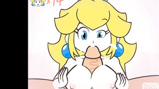 Super Smash Girls Titfuck - Princess Peach by PeachyPop34