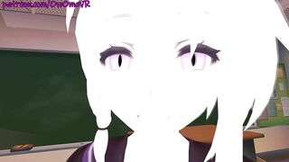 Masturbating in my class room OwO [ VRchat erp, Hentai ] Preview