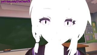 Masturbating in my class room OwO [ VRchat erp, Hentai ] Preview