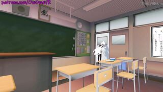 Masturbating in my class room OwO [ VRchat erp, Hentai ] Preview