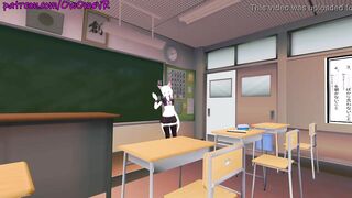 Masturbating in my class room OwO [ VRchat erp, Hentai ] Preview