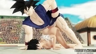 Goku Fucks Videl’s Ass At The Tournament