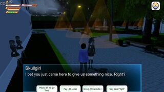 Mean girls bully you with pee in this horrible femdom game