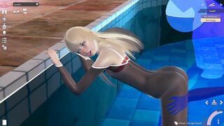 Honey select two – VIP Sarah in the swimming pool