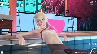 Honey select two – VIP Sarah in the swimming pool