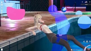 Honey select two – VIP Sarah in the swimming pool