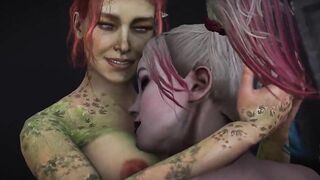 Harley Quinn And Poison Ivy Love Making