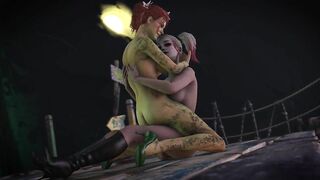 Harley Quinn And Poison Ivy Love Making