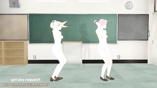 Sakura and Ino MMD: Shake it Off