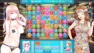 Huniepop 2 Sex with Candy and Polly...