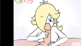 Super Smash Girls Titfuck! Rosalina