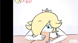 Super Smash Girls Titfuck! Rosalina