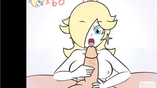 Super Smash Girls Titfuck! Rosalina