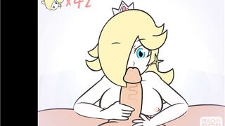 Super Smash Girls Titfuck! Rosalina