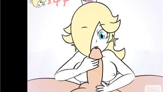 Super Smash Girls Titfuck! Rosalina