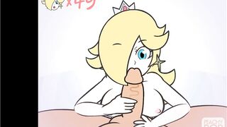 Super Smash Girls Titfuck! Rosalina