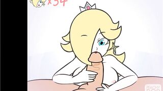 Super Smash Girls Titfuck! Rosalina