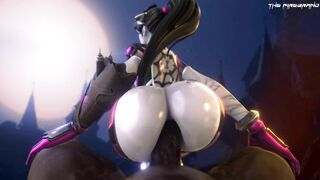 Widowmaker Insane Anal Ride BBC Version