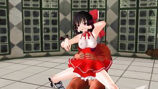 MMD Sex - Touhou Hakurei Reimu